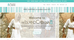 Desktop Screenshot of islandcabana.com
